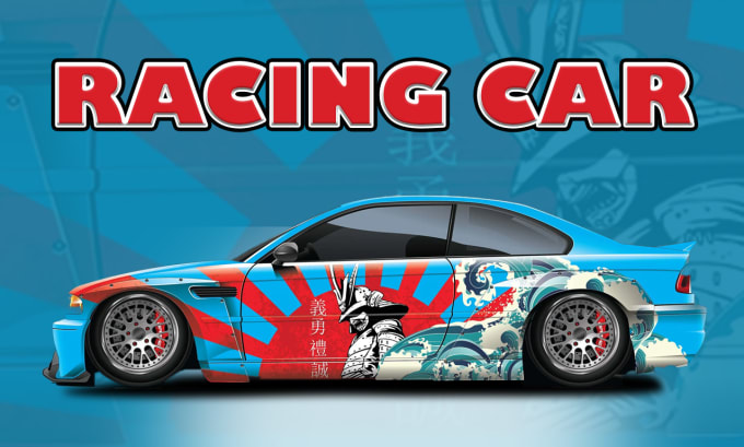do professional racing car wrap,livery car wrap,itasha wrap ,rally wrap