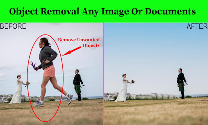 remove unwanted objects from any images or documents