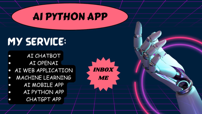 Develop an ai chatbot using python, deep learning, python by Cubic_soft ...