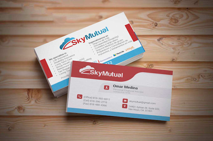 design a professional business card