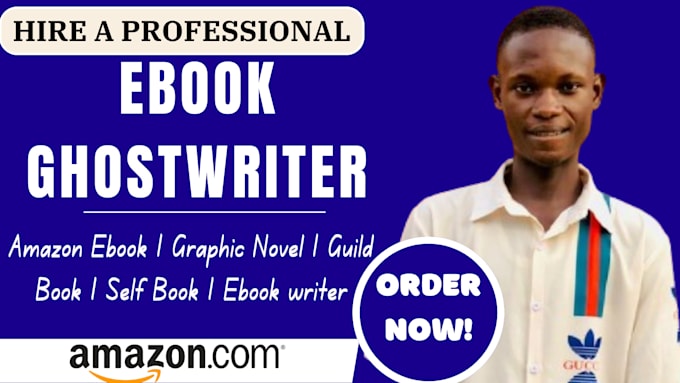 ghostwrite 40k amazon ebook, audiobook, graphics novel, guide book ghostwriter