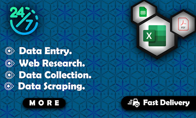 do data entry, data mining, copy paste, data collection