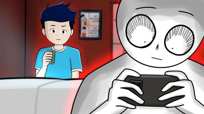 do 2d traditional animation video for you