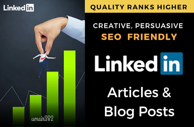 be your best twitter, linkedin ghostwriter for quality blog post and article