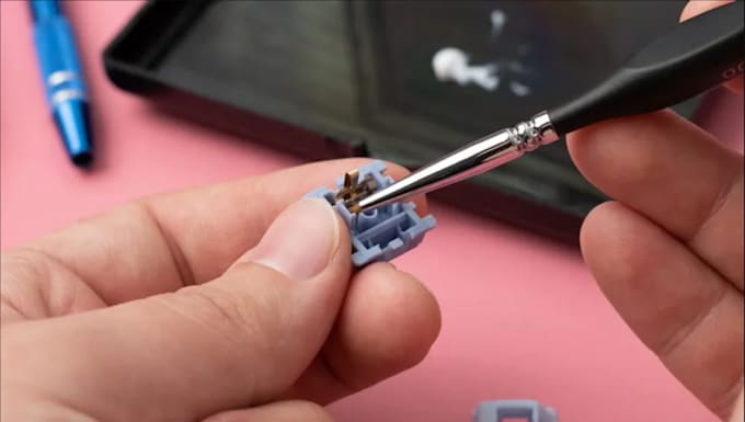 lube your mechanical keyboard switches