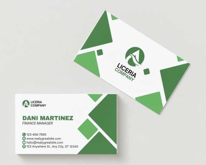Custom design business cards by fahdfdesigns fiverr