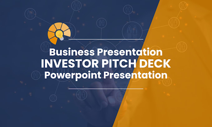 Design investor pitch deck, presentation design, do powerpoint ...