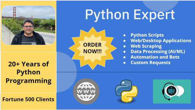 Create python program or python scripts for csv, excel, ai, ml and data ...