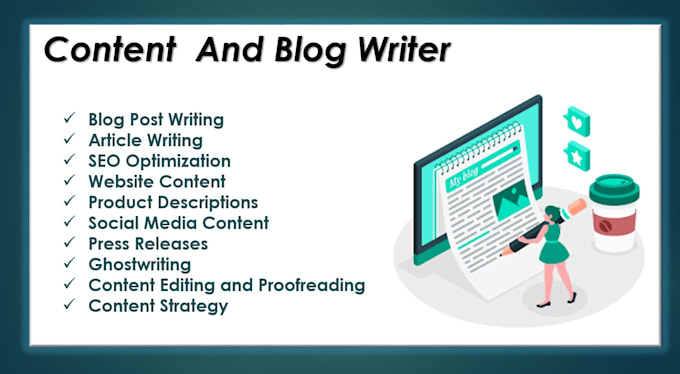 write SEO blog content