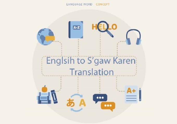 offer english to sgaw karen translation service