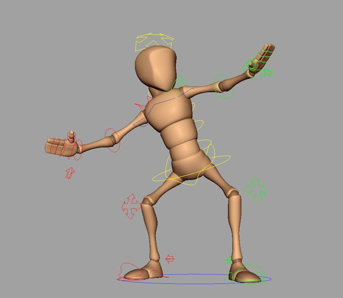 animate your 3d character in maya