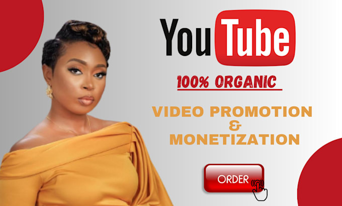 do organic promotion for complete youtube channel monetization