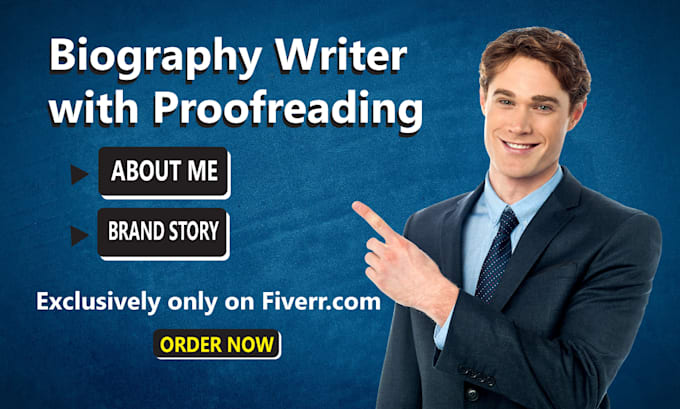 Write biography, copyedit, brand story, about me sociology ebook and ...