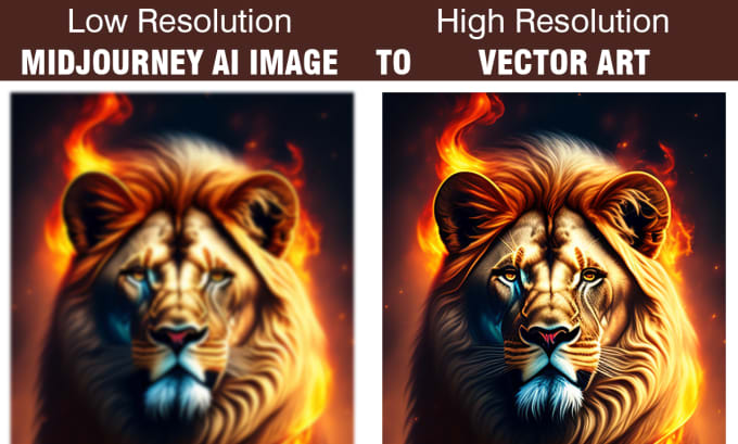 transform you midjourney ai image vector art with precision