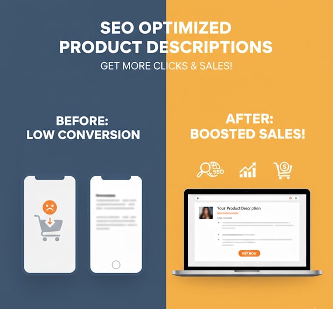 write SEO optimized product descriptions that boost sales