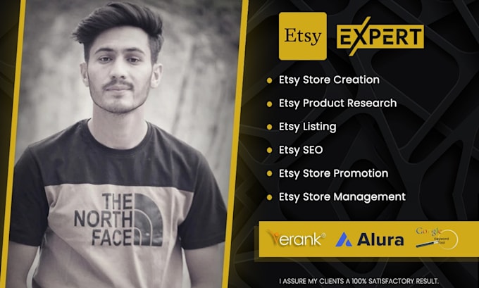 create and  setup etsy store, etsy listing, etsy shop design and etsy SEO