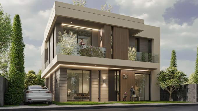 create and model mesmerizing architectural 3d lumion renders