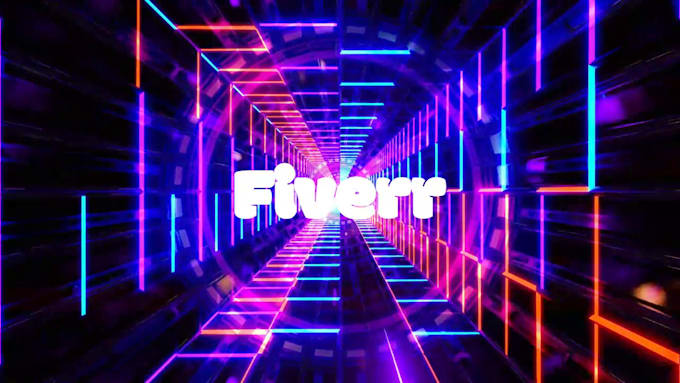 animate your logo in a vj loop video