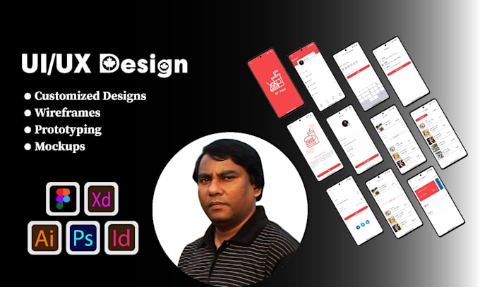 Design web ui ux for your website and mobile app by Bhagirothee | Fiverr
