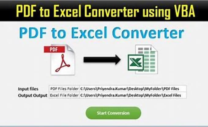 Pdf to excel , split excel data by Lakshya_1001 | Fiverr