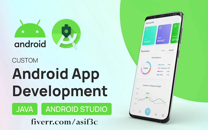 Build an android app on android studio by Asif3c | Fiverr
