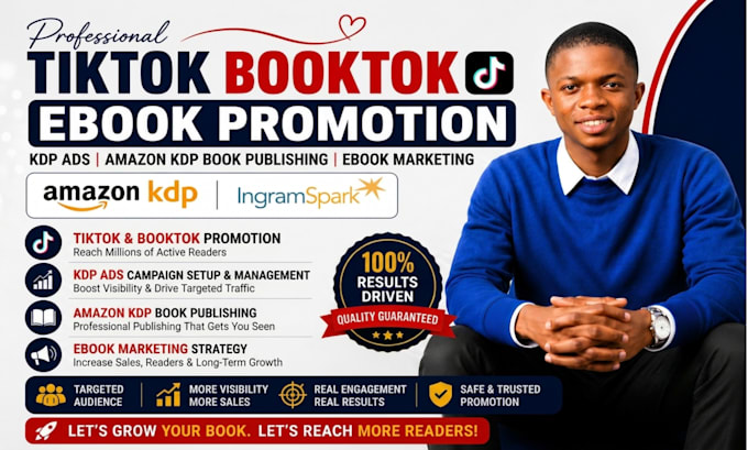 tiktok booktok ebook promotion kdp ads amazon kdp book publishing book marketing