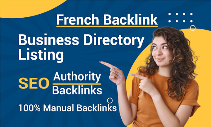 create high quality french backlinks and local citations