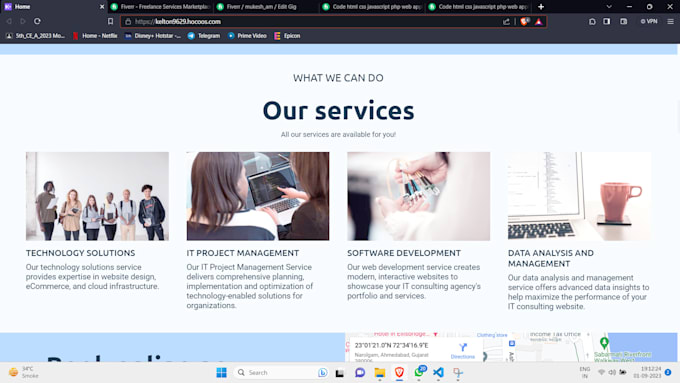 code HTML CSS javascript PHP web application