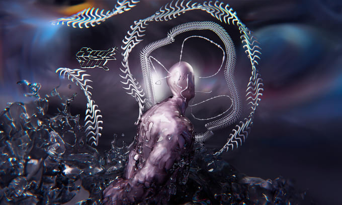 make 3d chrome style