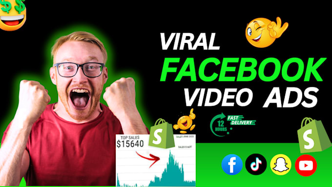 create shopify facebook video ads for dropshipping products