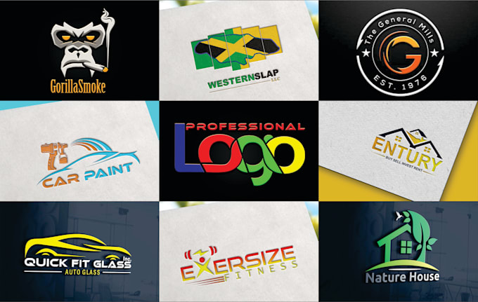 Create a stunning logo design for your business by Designsgod | Fiverr