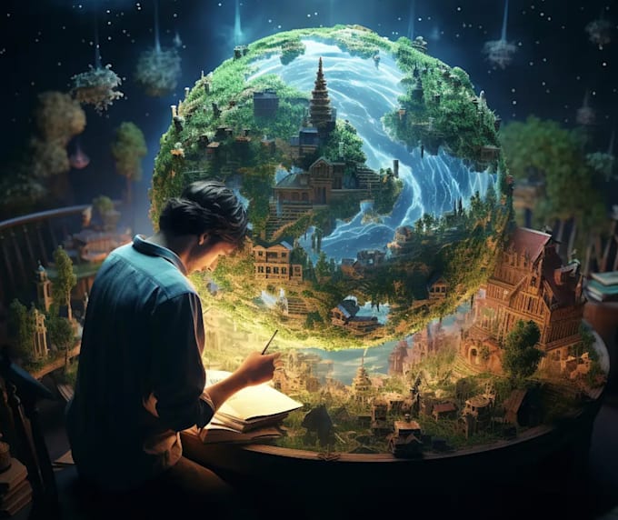 make expert world building, lore, and magic systems for your story or game