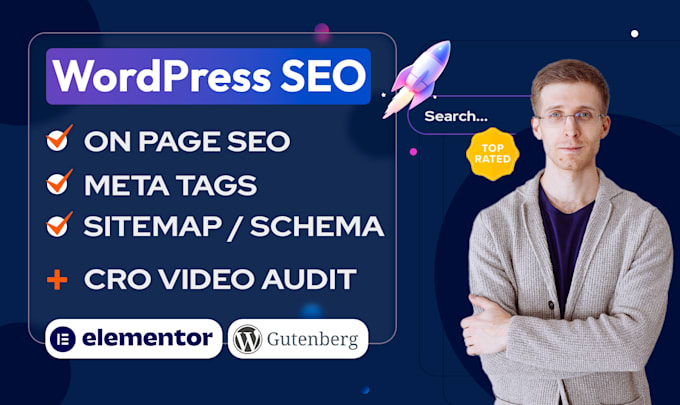 manage SEO setup for your elementor wordpress website