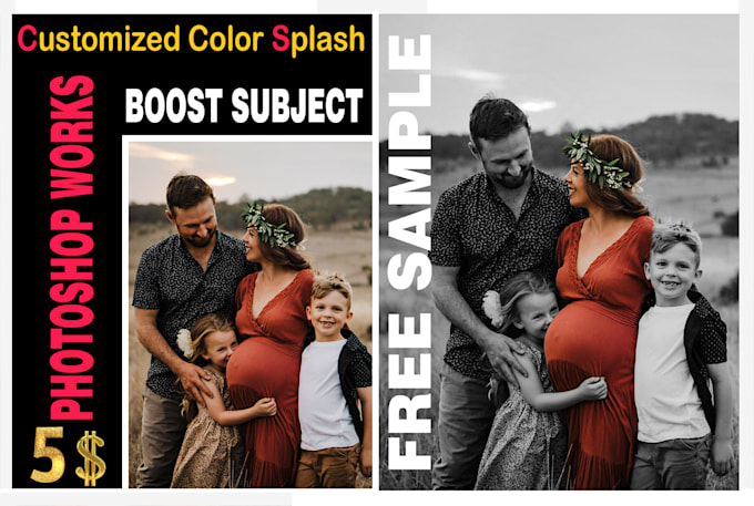 Color Subject Photo Customize your photos subject with color splash any photoshop by ...