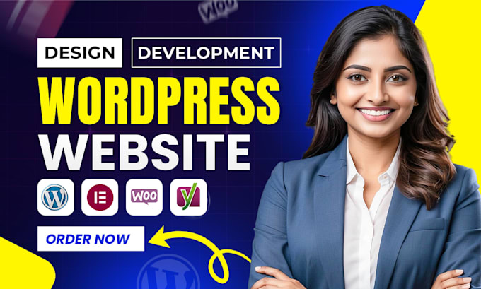 design wordpress website, custom wordpress website, business website development