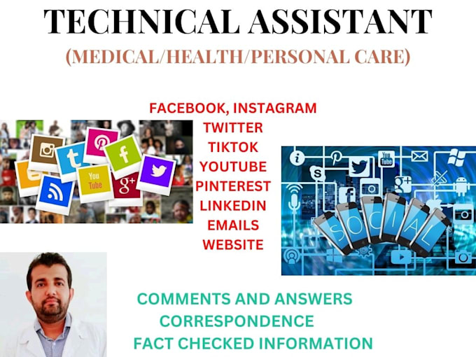 be your technical representative responding to queries of clients