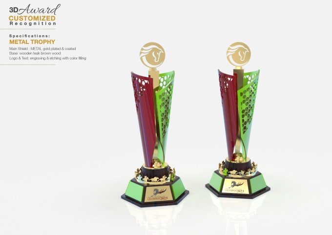 Trofeos de premio - Premio personalizado