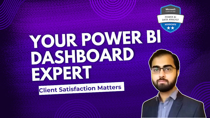 Interactive Power BI dashboards gig