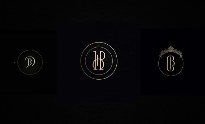 Hacer un diseño moderno de logotipo empresarial minimalista y de lujo