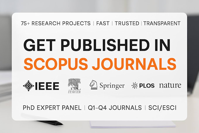 publish research papers in scopus and wos peer reviewed journals