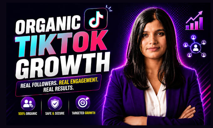 manage and promote to grow your tiktok account organically
