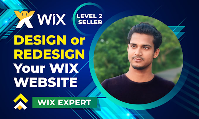 design wix business website or redesign wix website