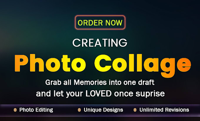 create surprise and creative photo collages