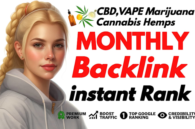 do white hat off page SEO backlinks for cbd, cannabis, vape, pod, and marijuana
