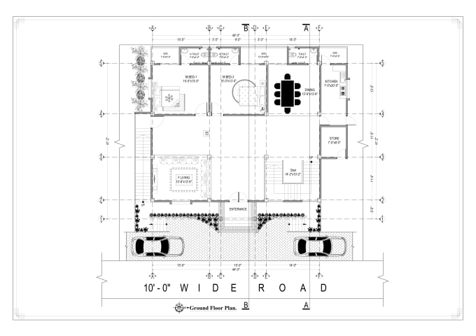 Draw A Master Floor Plan By Archmizan20 Fiverr