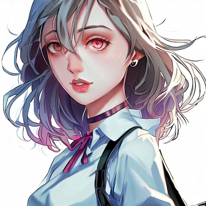 draw manga character illustration for you