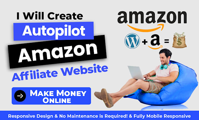 create autopilot amazon affiliate website for passive income
