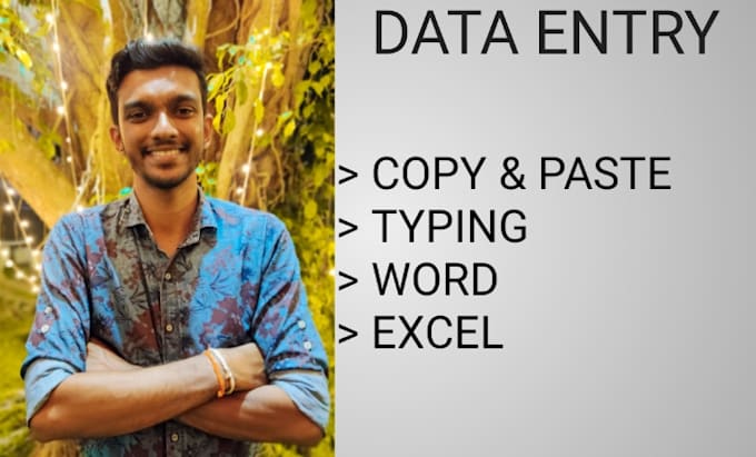 Do data entry in excel word copy and paste or typing by Anuththaraakala ...