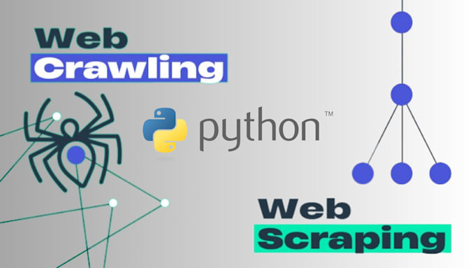 do data scraping, web crawling, and automation services in python