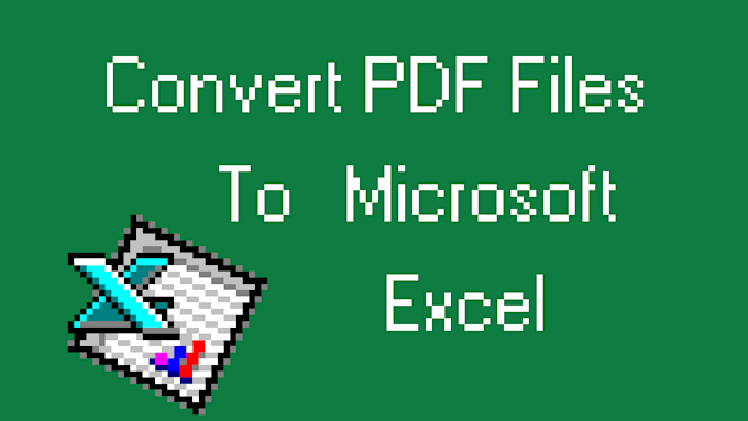 convert files to ms excel